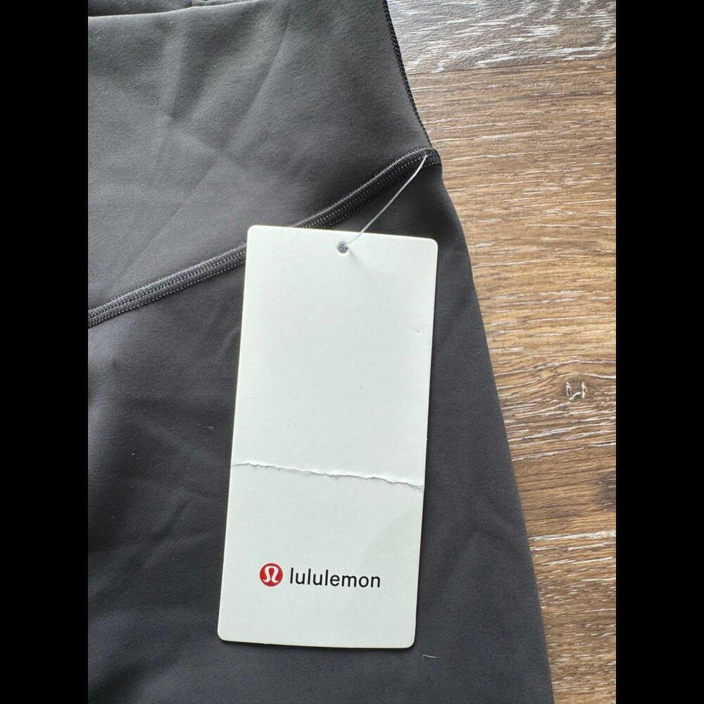 Lululemon Wunder Under Smoothcover High Rise 25” Graphite Grey Size 2 NWT - Picture 4 of 7